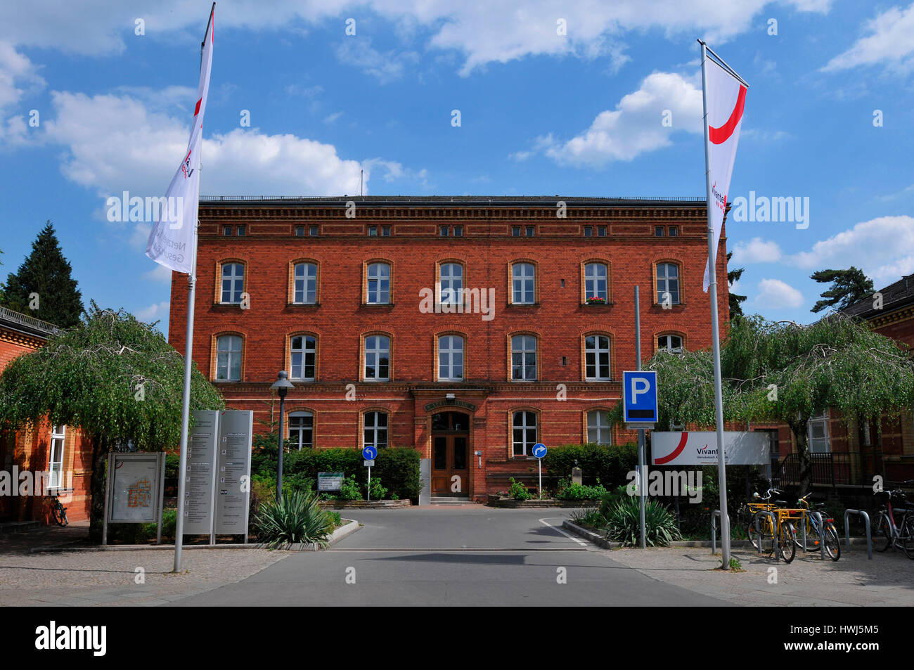 Vivantes Wenckebach Klinikum, Wenckebachstrasse, Tempelhof, Berlin, Deutschland Stock Photo