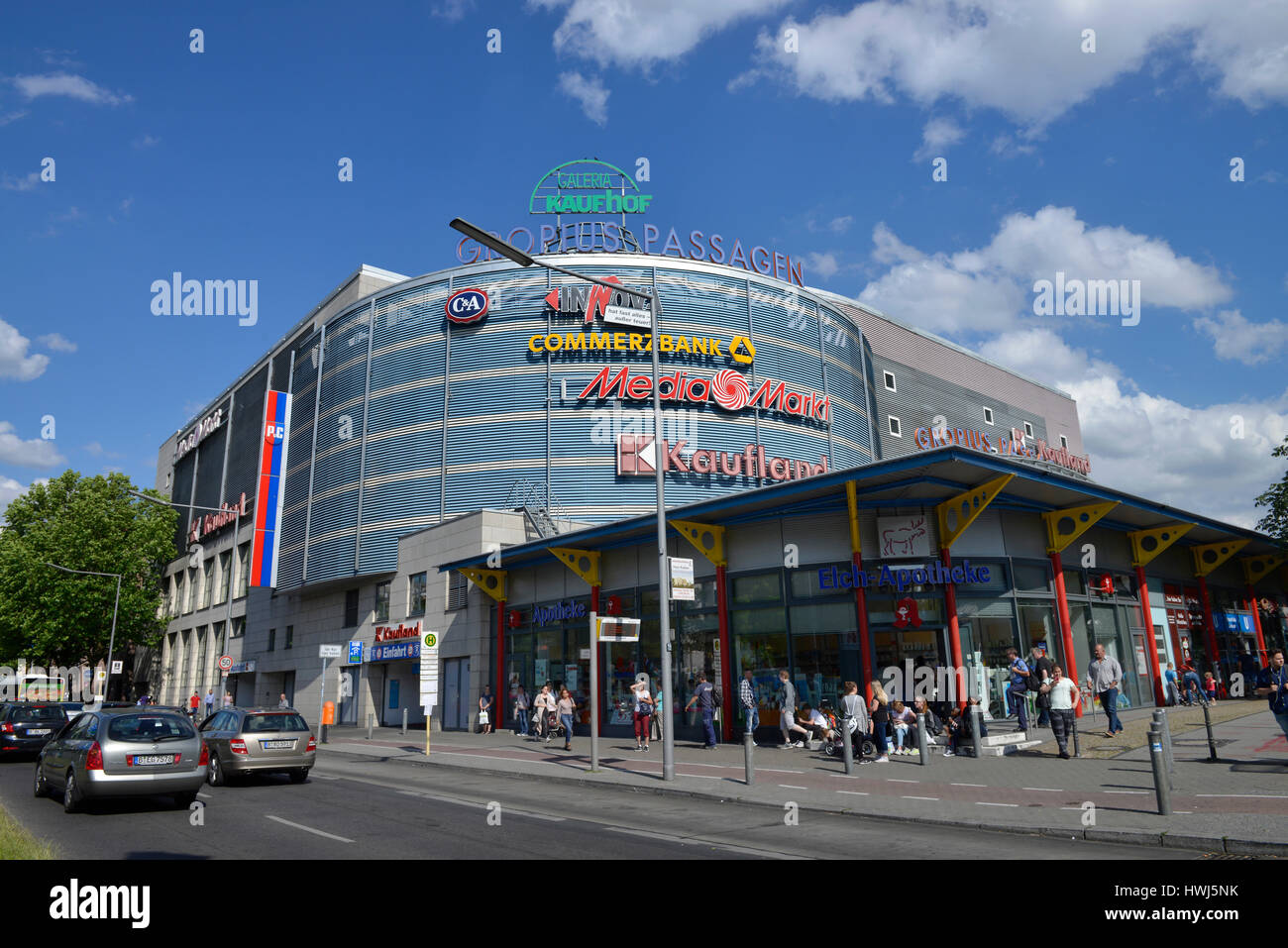 Gropius Passagen, Johannisthaler Chaussee, Gropiusstadt, Neukoelln, Berlin,  Deutschland Stock Photo - Alamy