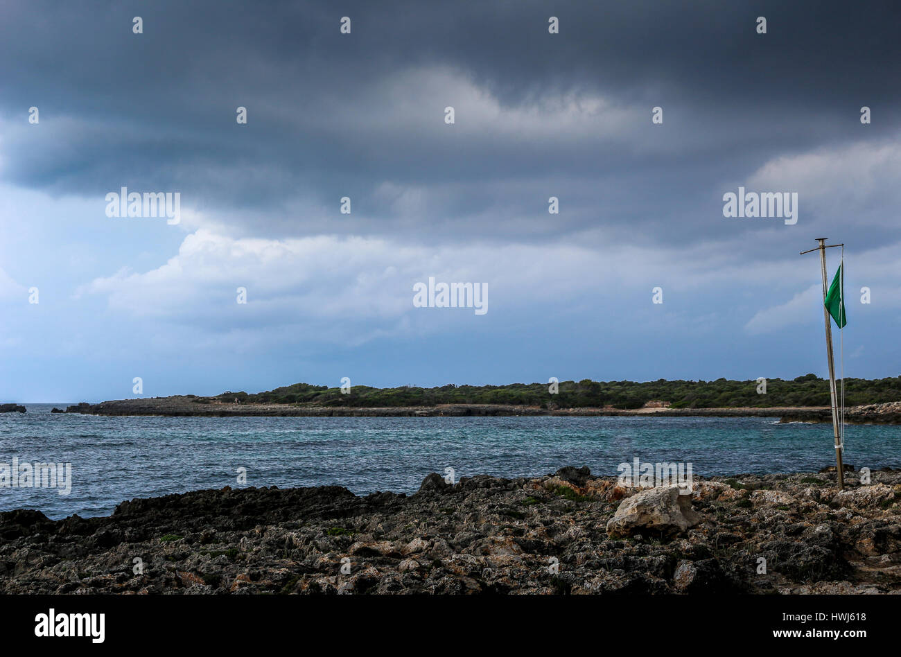 Menorca Strand Stock Photo