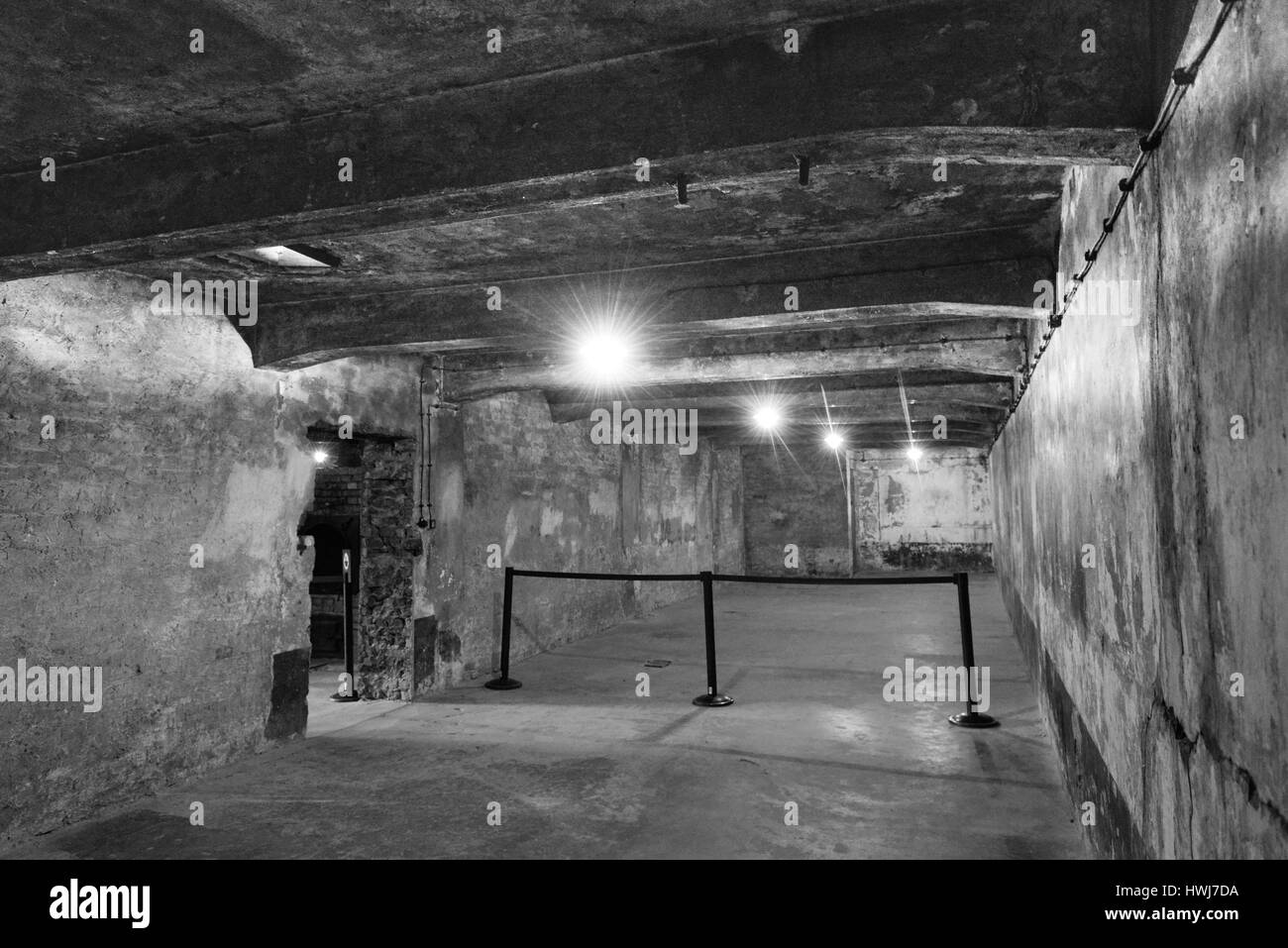 Gaskammer, Stammlager I, Konzentrationslager, Auschwitz-Birkenau Stock Photo - Alamy