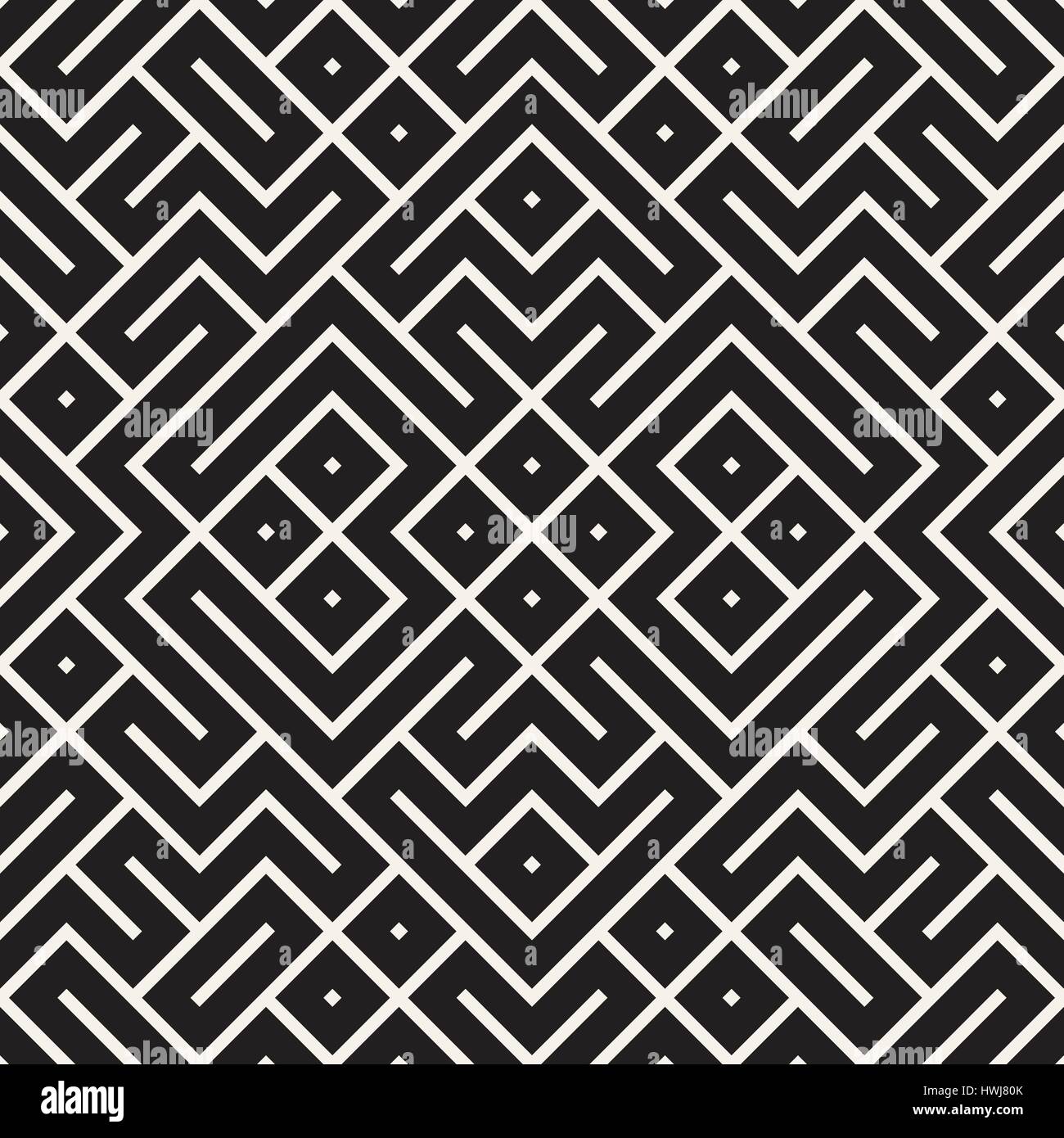 Symmetric Line Pattern Geometric Ethnic Background with Symmetric Lines Lattice. Vector ...