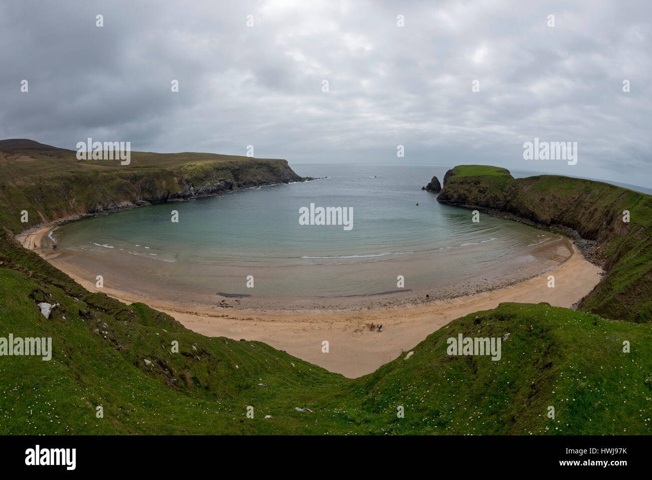 Malin Beg, Silver Strand, County Donegal, Ireland Stock Photo