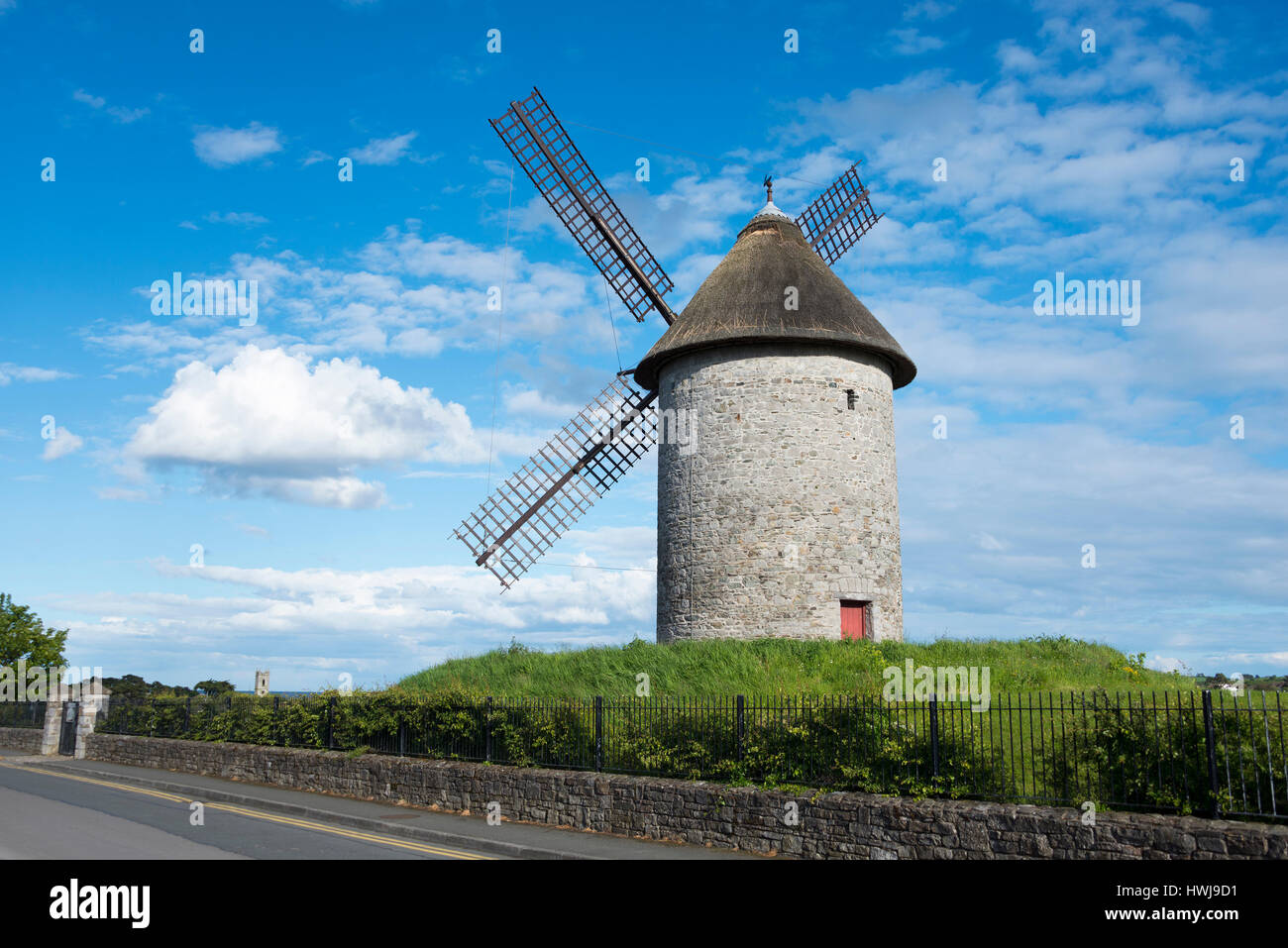 Windmill, Skerries, County Fingal, Ireland Stock Photo