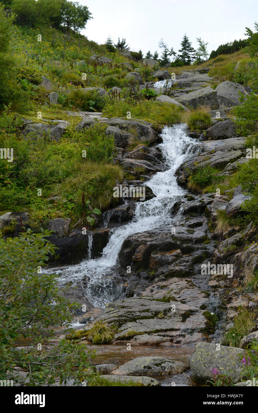 Kaskade, Elbe, Riesengebirge, Tschechien Stock Photo