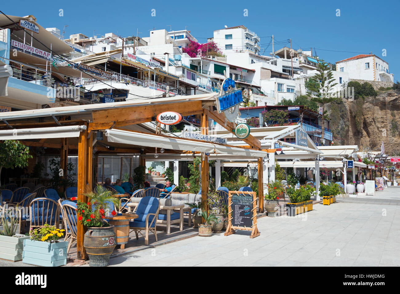 Agia Galini, Crete, Greece Stock Photo