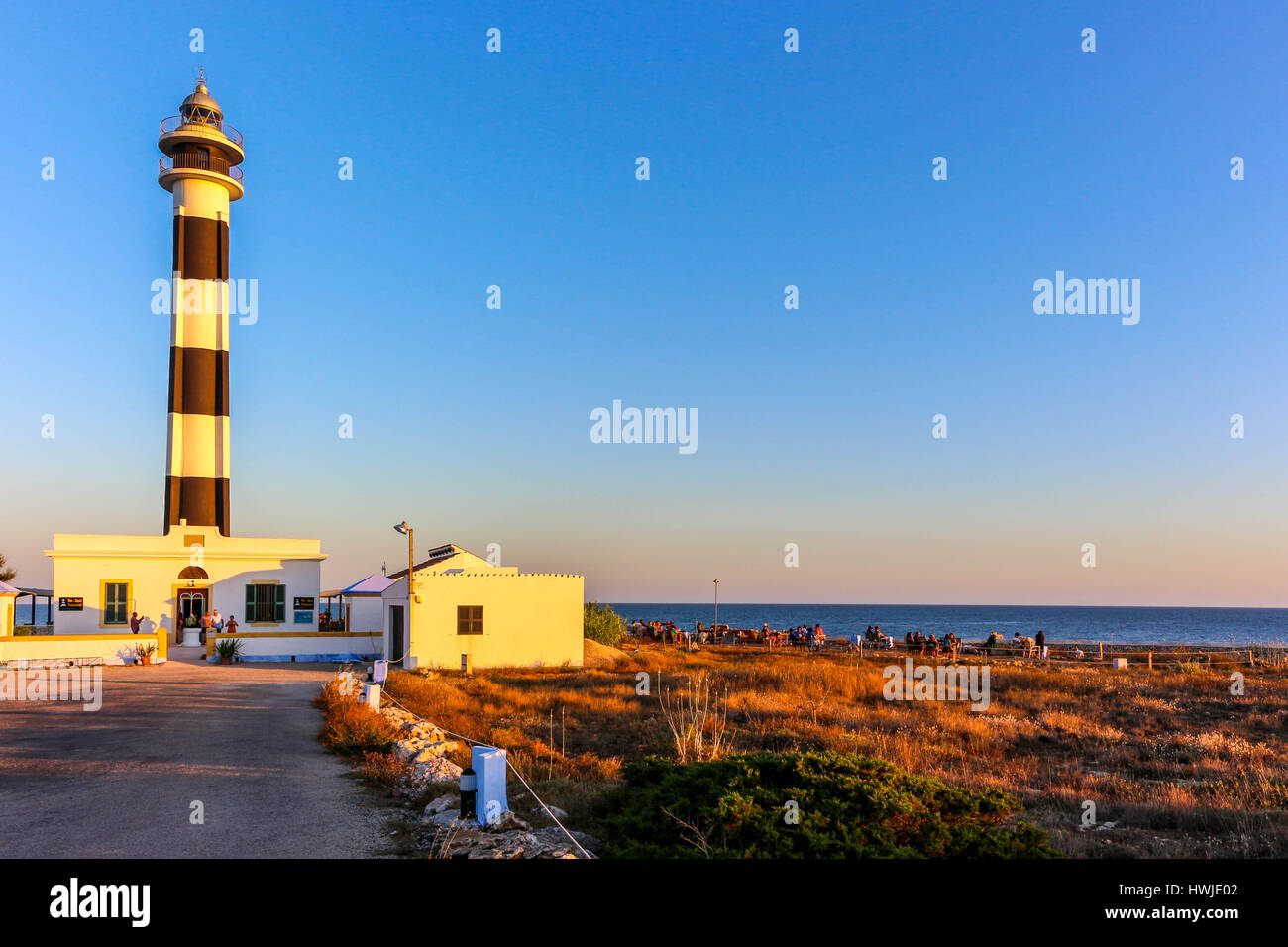 Menorca Leuchtturm Stock Photo