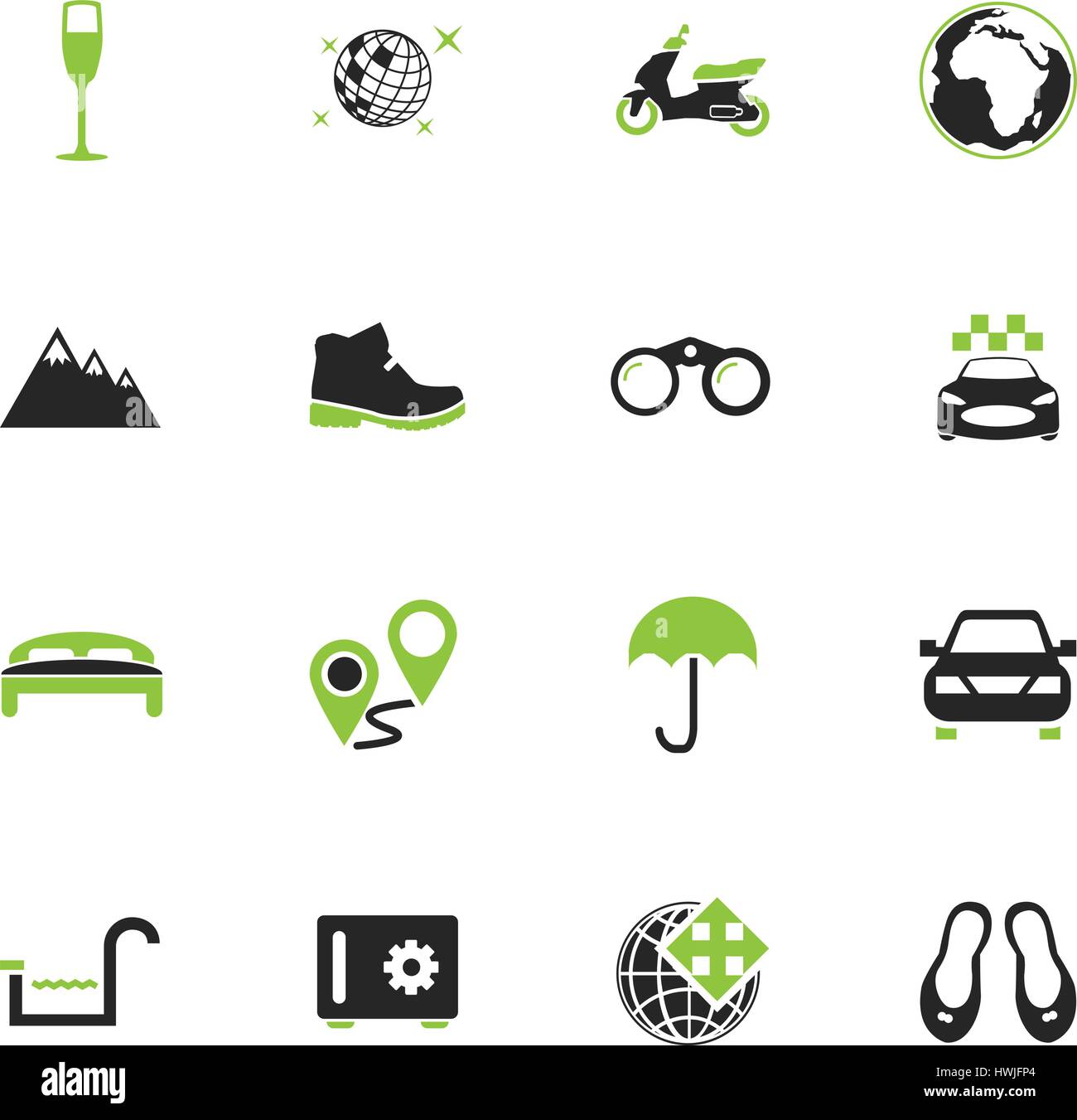 Travel icon set for web sites and user interface Stock Vector Image ...