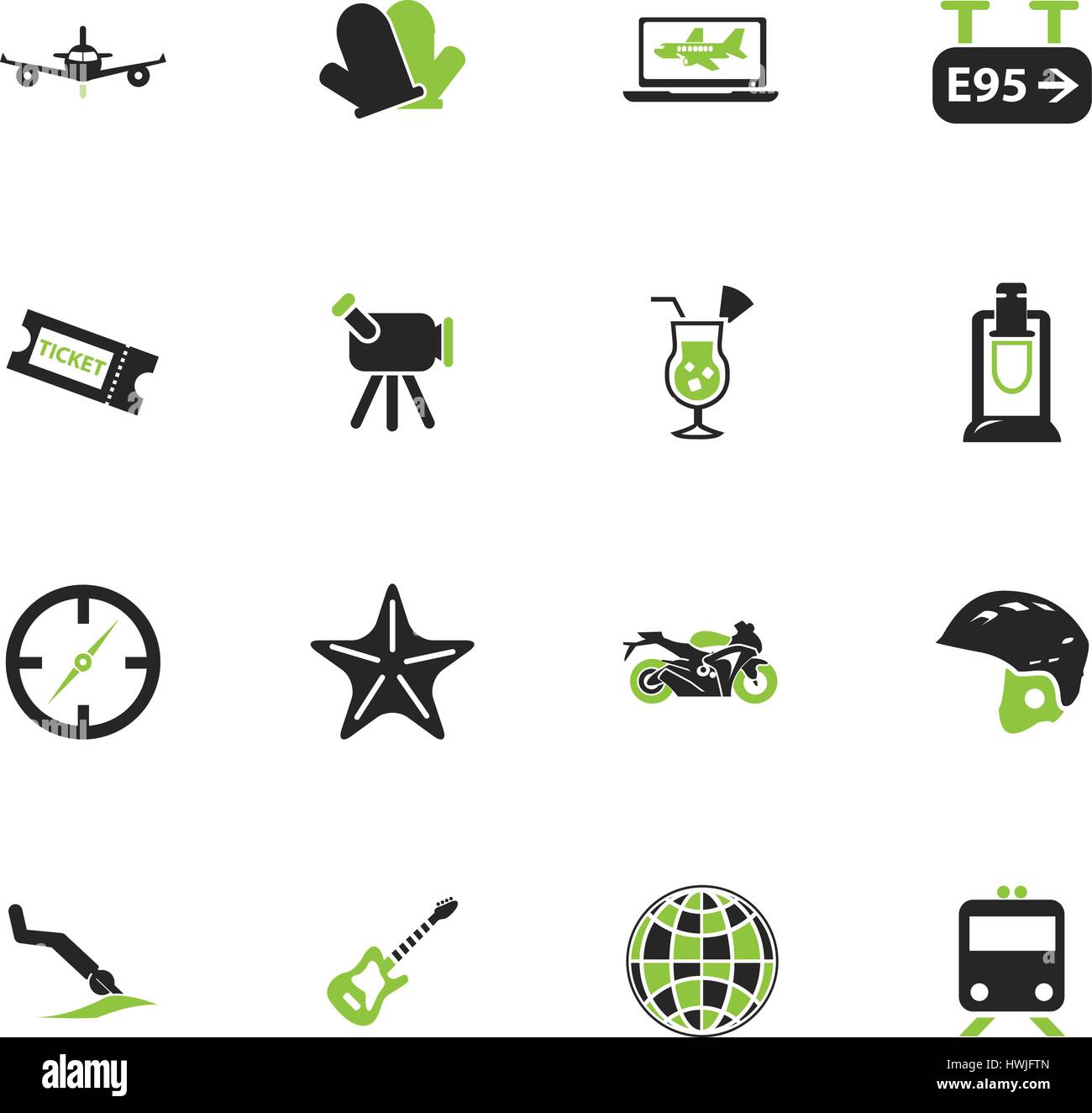 Travel icon set for web sites and user interface Stock Vector Image ...