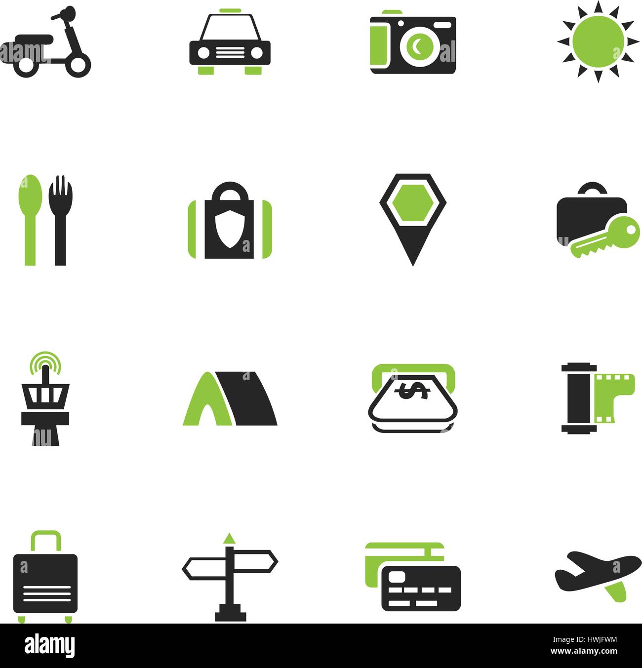 Travel icon set for web sites and user interface Stock Vector Image ...