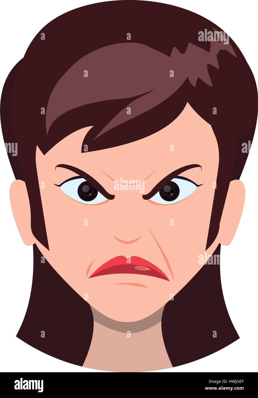 Angry cartoon face Stock Vector Image & Art - Alamy Angry cartoon face Stock Vector Image & Art - Alamy