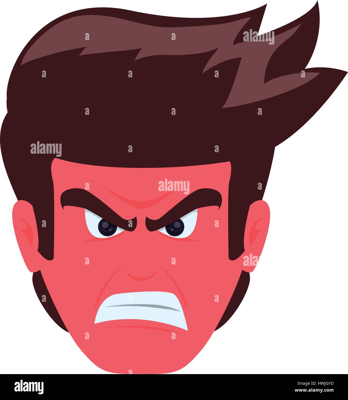 Angry cartoon face Stock Vector Image & Art - Alamy Angry cartoon face Stock Vector Image & Art - Alamy