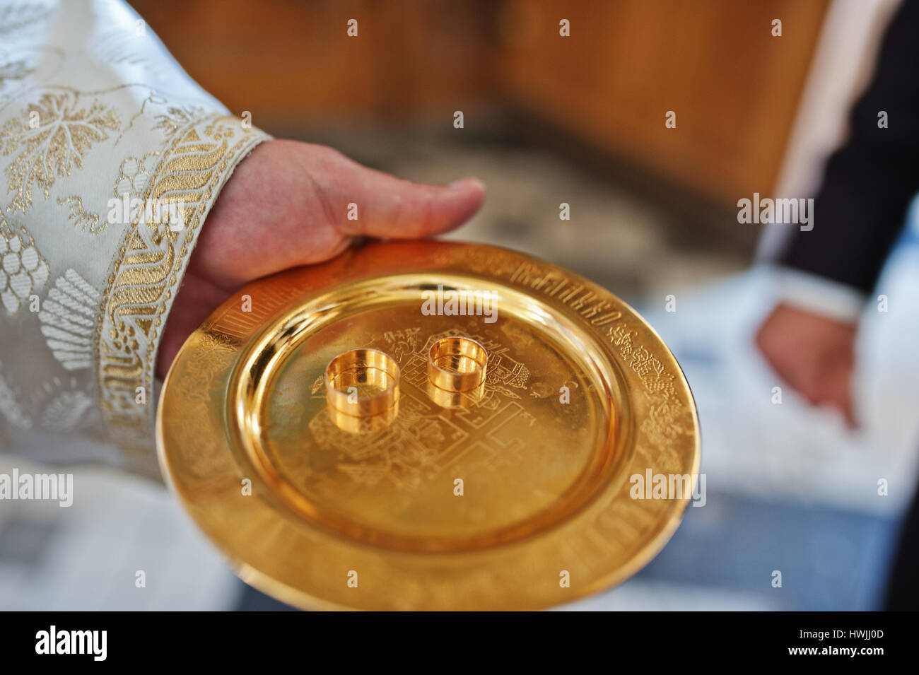 Priest Rings Perforated rings hi-res stock photography and images - Alamy