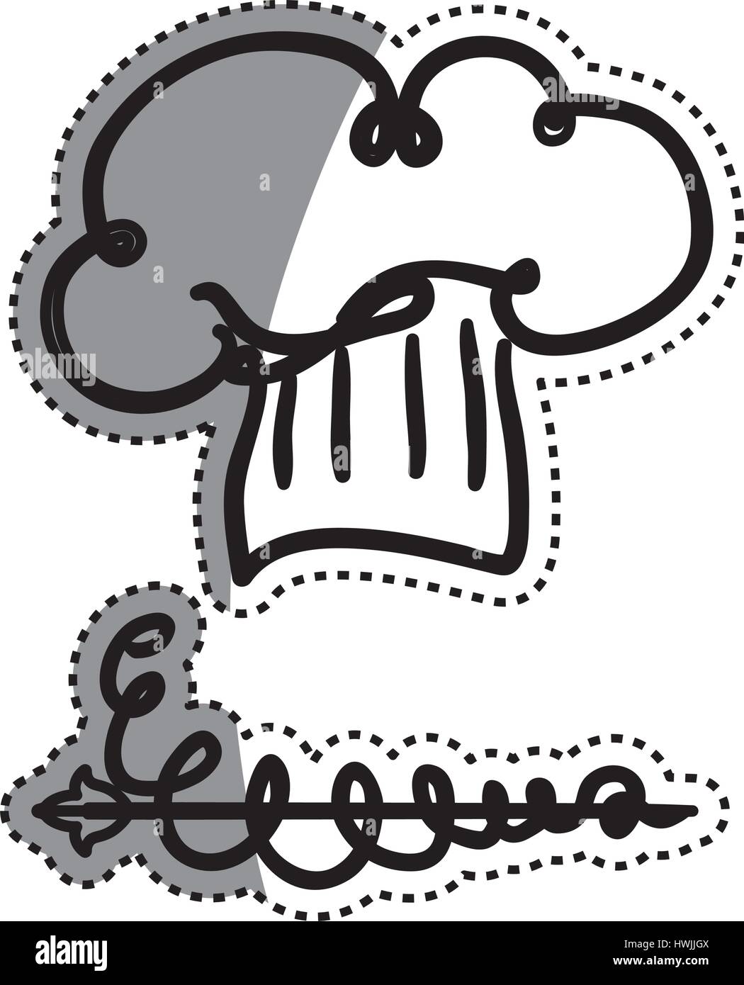 Chef hat symbol Stock Vector Image & Art - Alamy