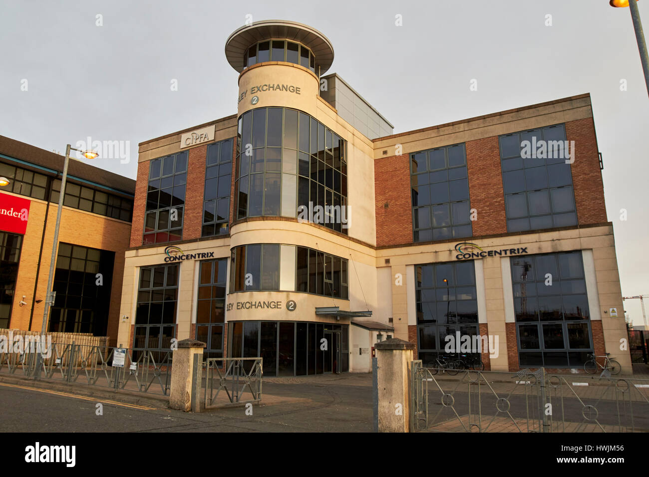 lesley exchange building currently housing concentrix and cipfa Belfast Northern Ireland Stock