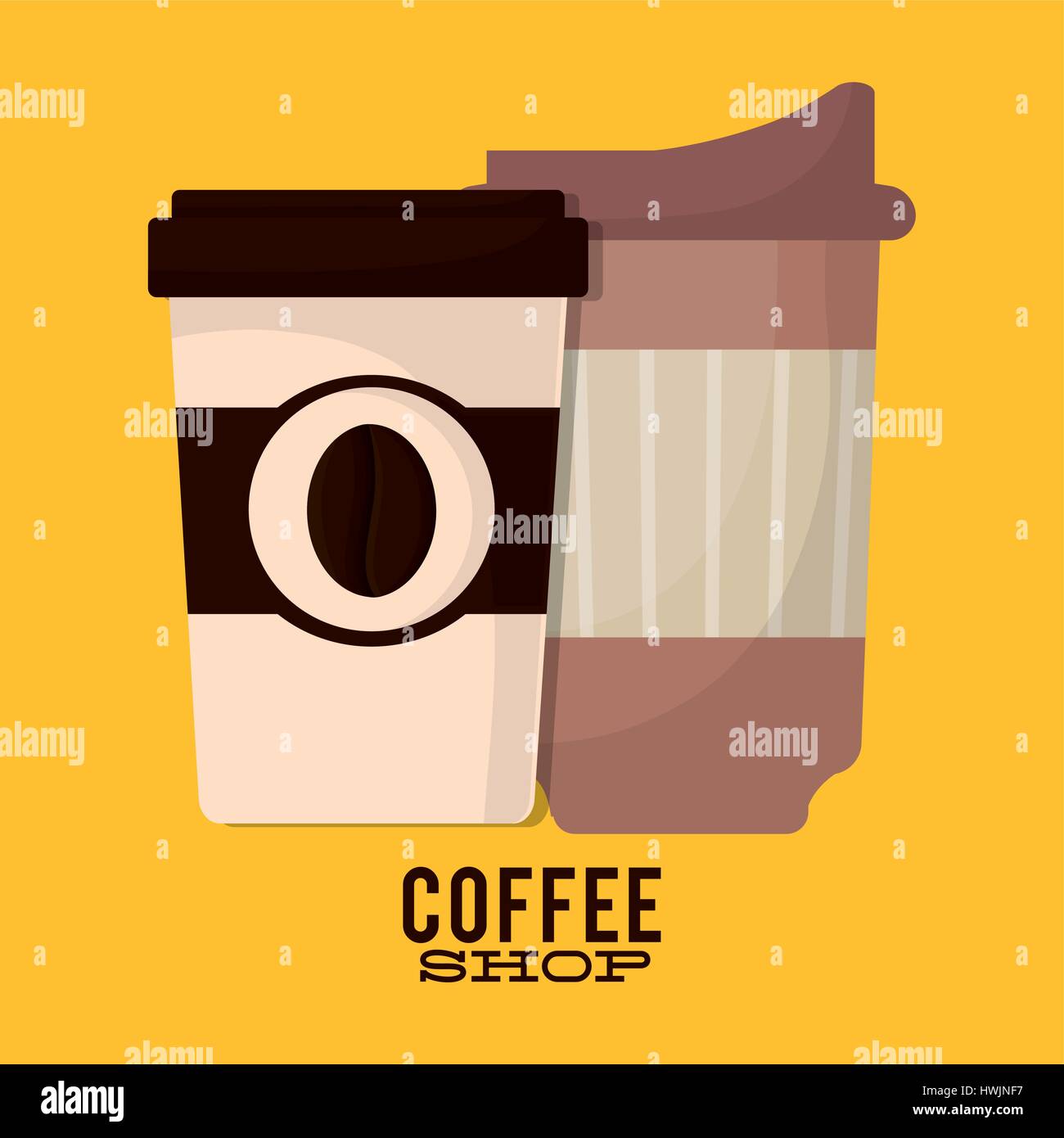 coffee shop design Stock Vector Image & Art - Alamy