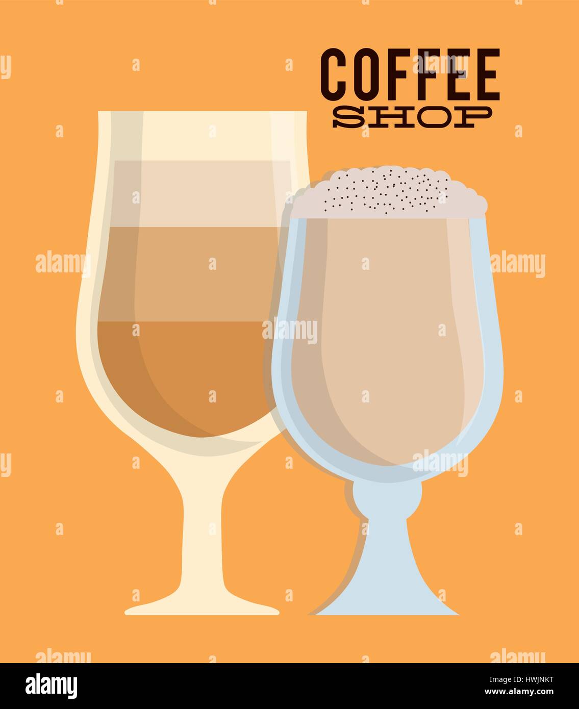 coffee shop design Stock Vector Image & Art - Alamy