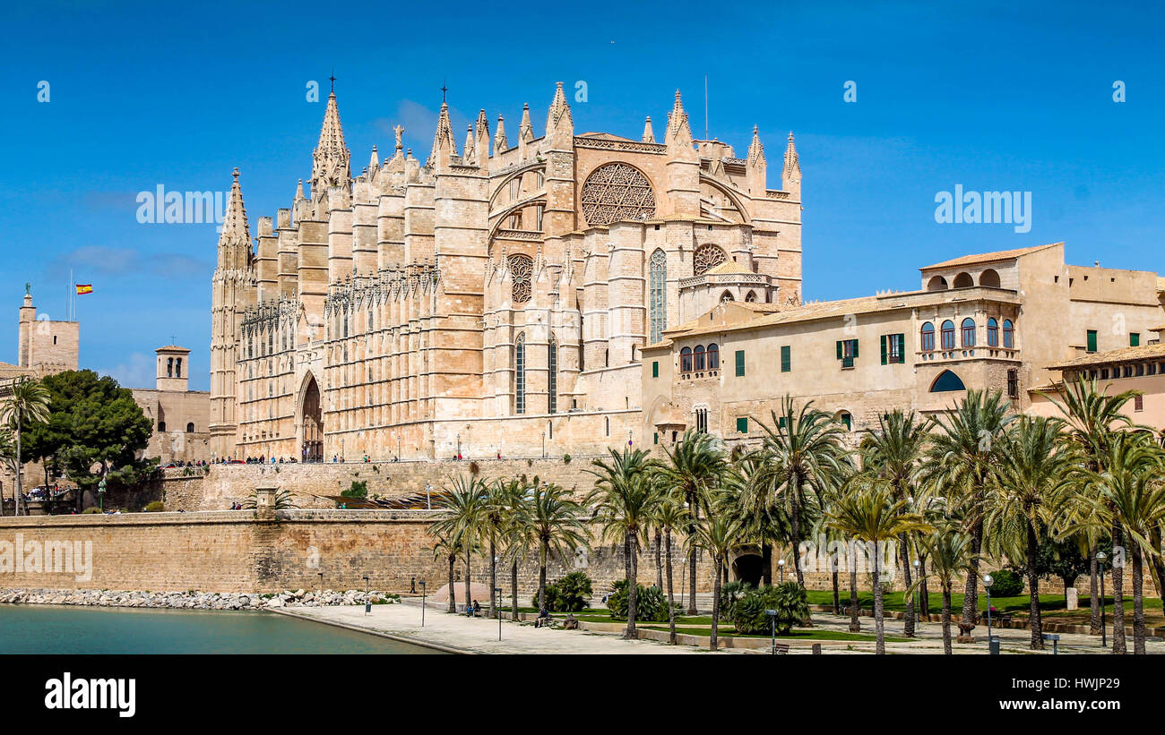 Mallorca Kathedrale Stock Photo