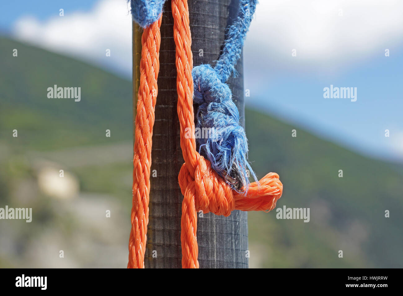 Nylon climbing ropes hi-res stock photography and images - Alamy