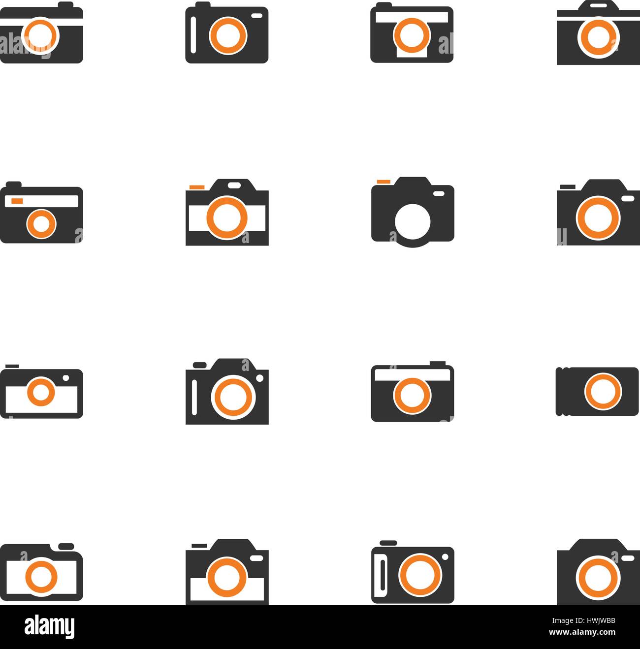 Calendar icon set for web sites and user interface Stock Vector Image ...