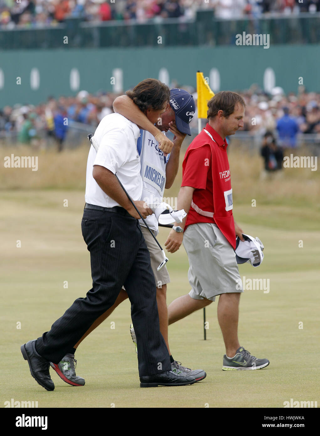 PHIL MICKELSON BONES CADDY THE OPEN CHAMPION THE OPEN CHAMPION