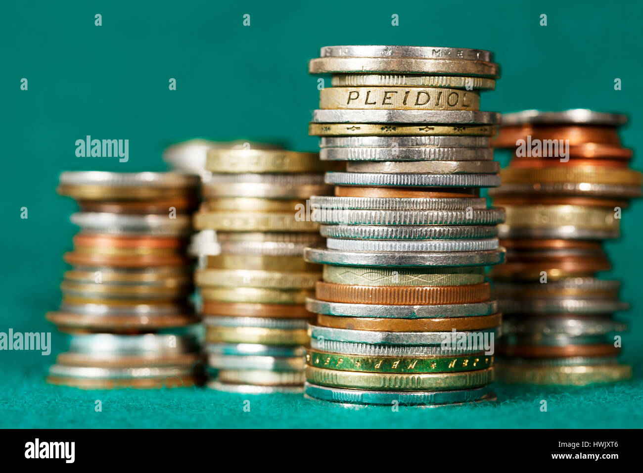 Piles Of Gold Coins High Resolution Stock Photography and Images - Alamy