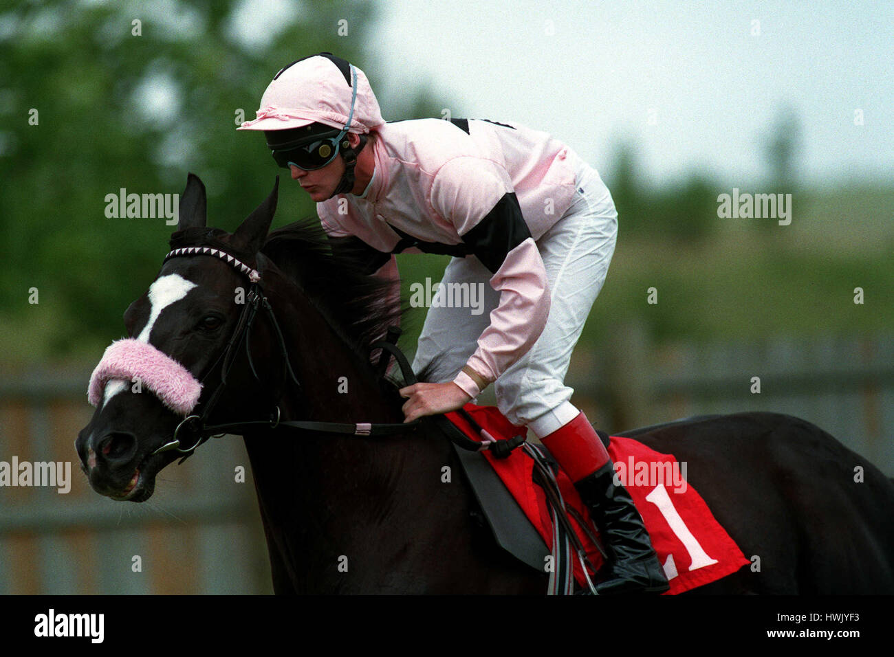 HELIOS RIDDEN BY G CARTER 09 July 1993 Stock Photo