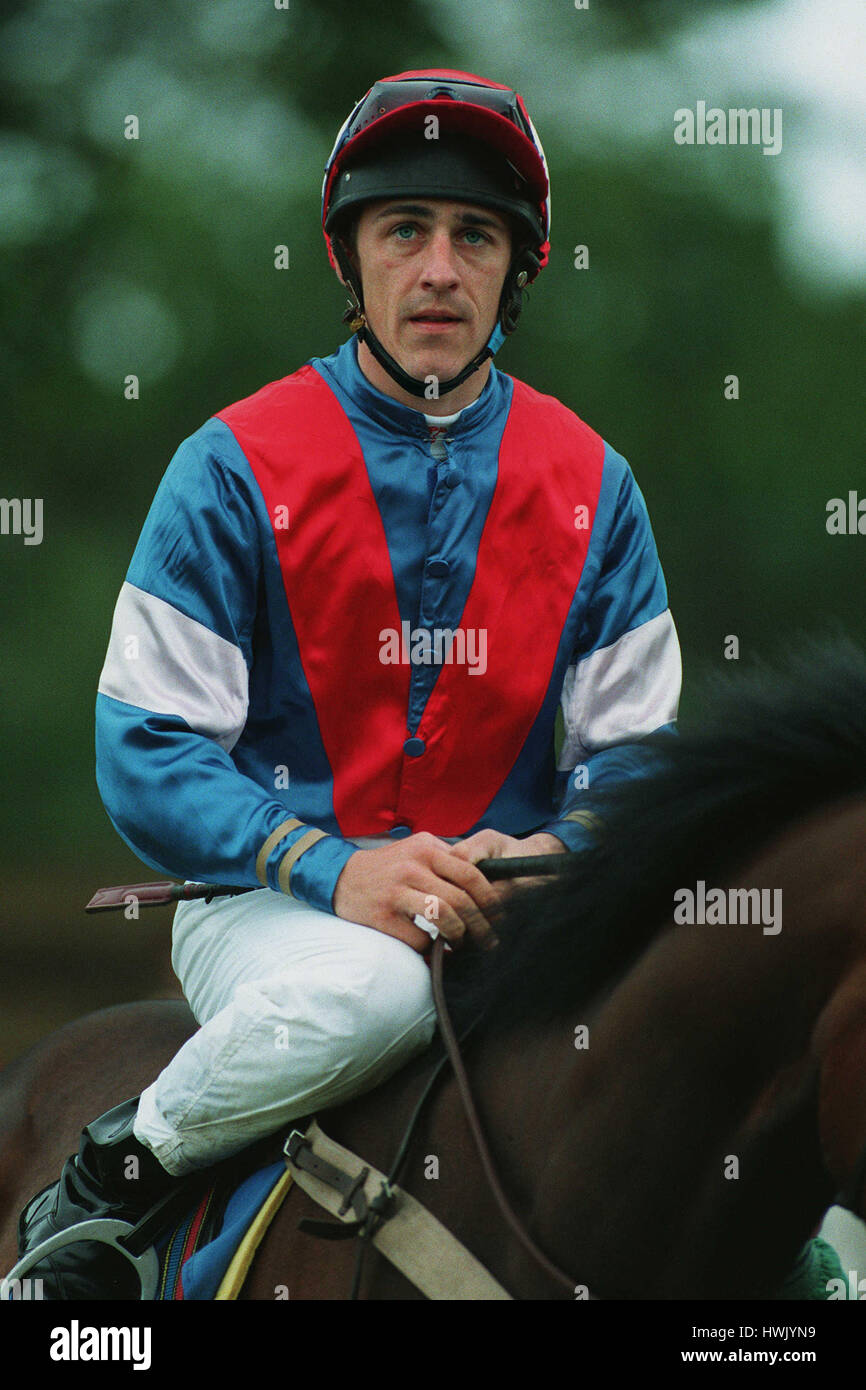 Willie Ryan Jockey 26 August 1993 Stock Photo Alamy