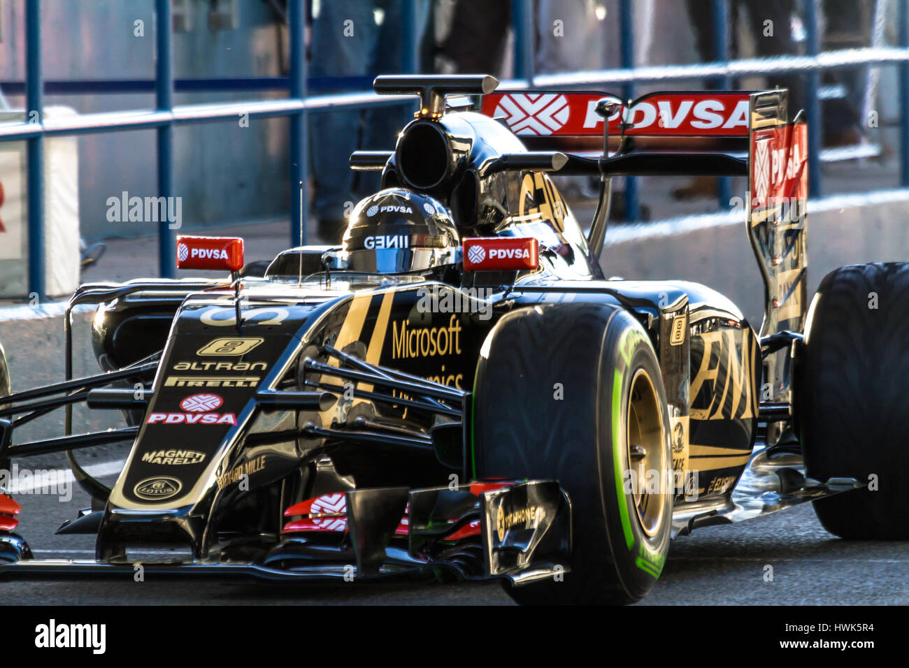romain grosjean 2015