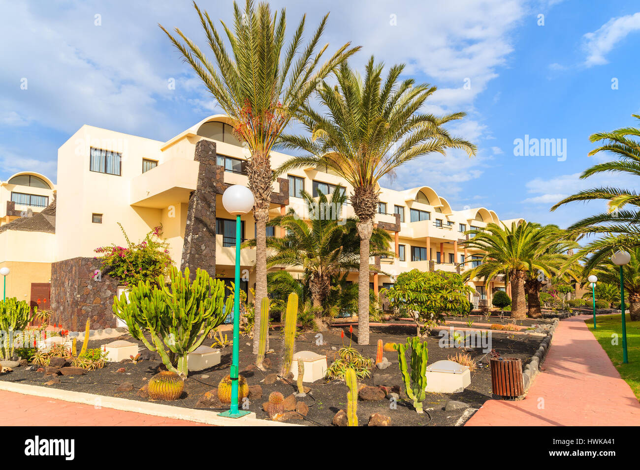 Playa Blanca Lanzarote Island Jan 11 2015 Apartment Hotel