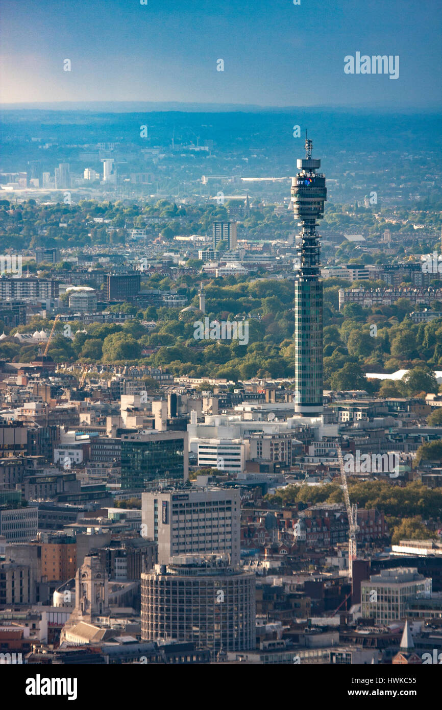 BT telecom tower, London, United Kingdom Stock Photo