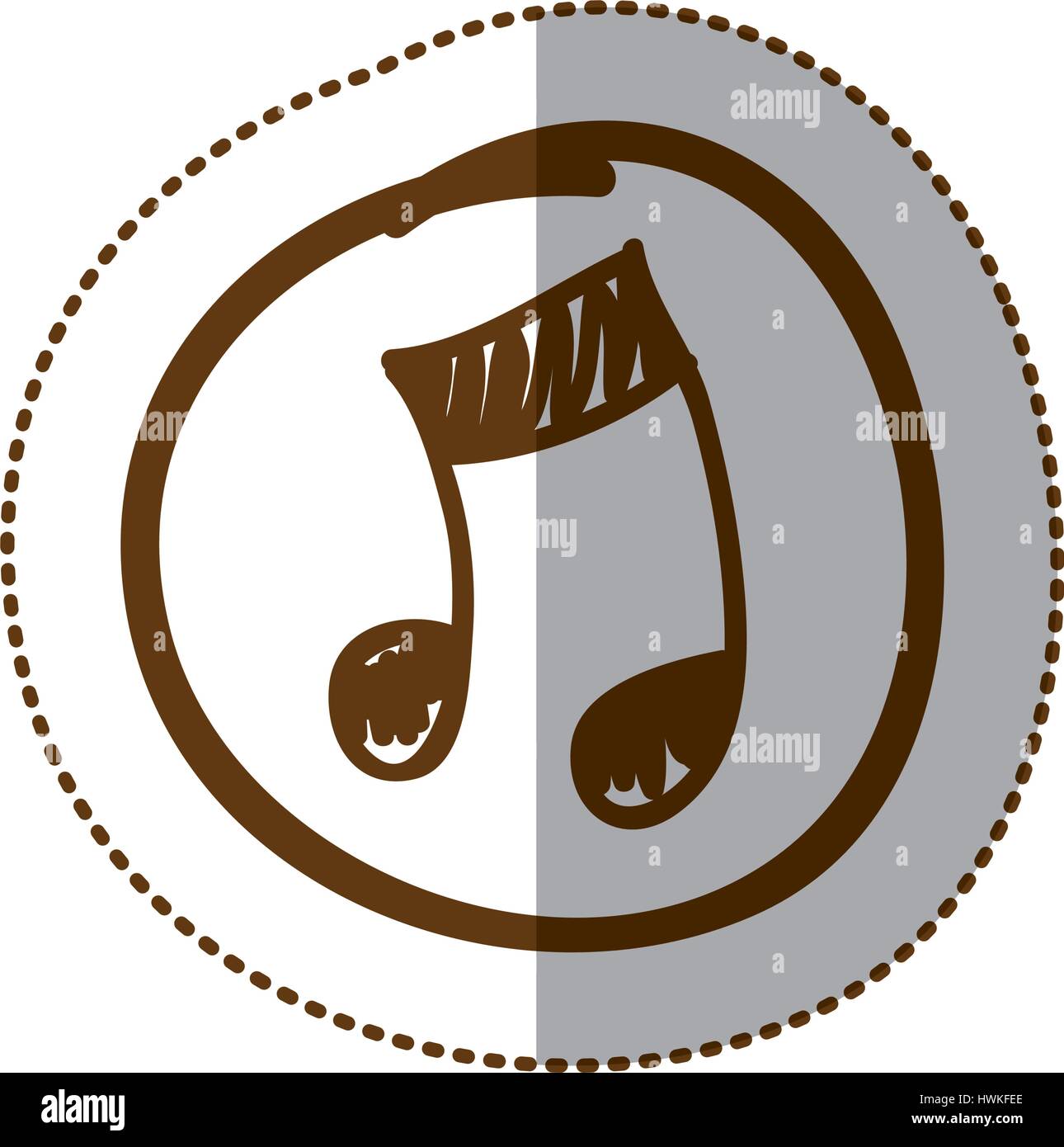 symbol music sign icon Stock Vector Image & Art - Alamy