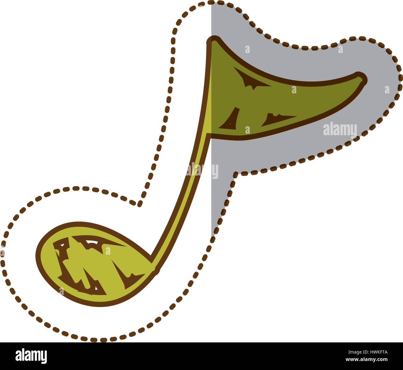 sign music note icon Stock Vector Image & Art - Alamy