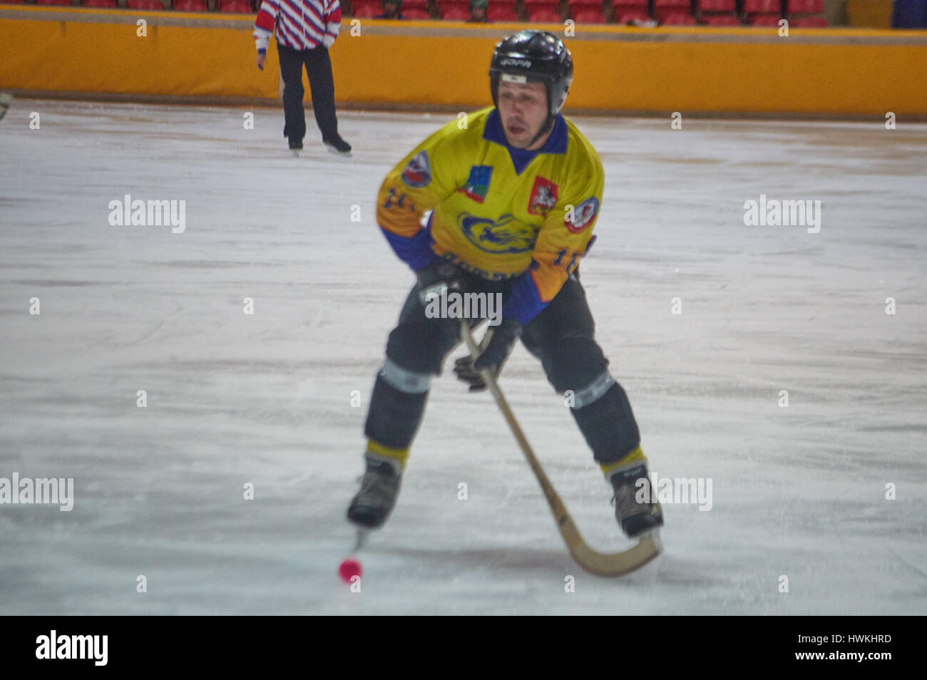 The game of hockey. Training games Stock Photo Alamy