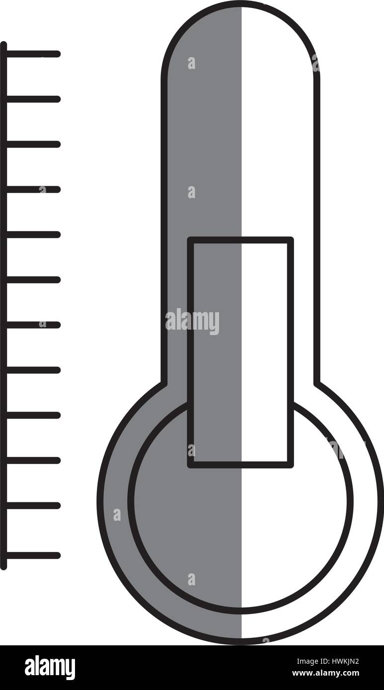 termometer temperature isolated icon vector illustration design Stock ...