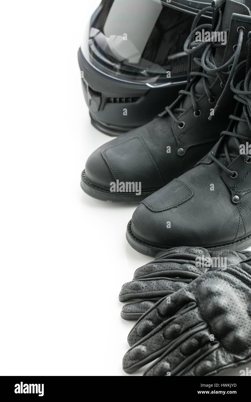 Biker boots cut out hi-res stock photography and images - Alamy