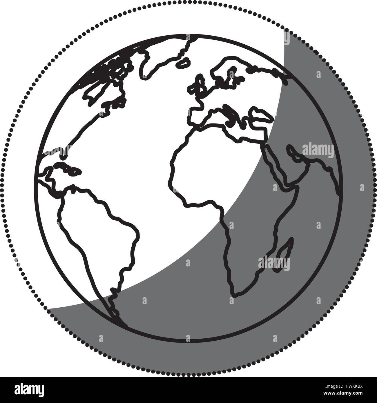 world planet earth icon vector illustration design Stock Vector Image ...