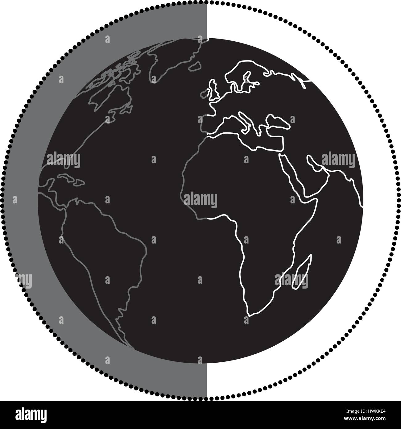world planet earth icon vector illustration design Stock Vector Image ...