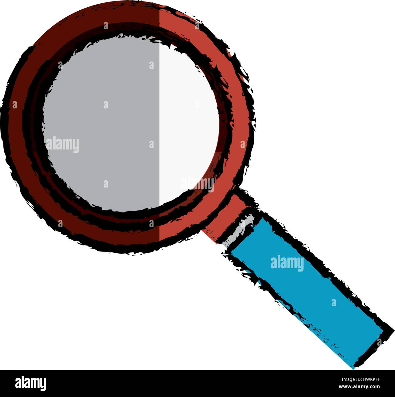 search magnifying glass icon vector illustration design Stock Vector ...