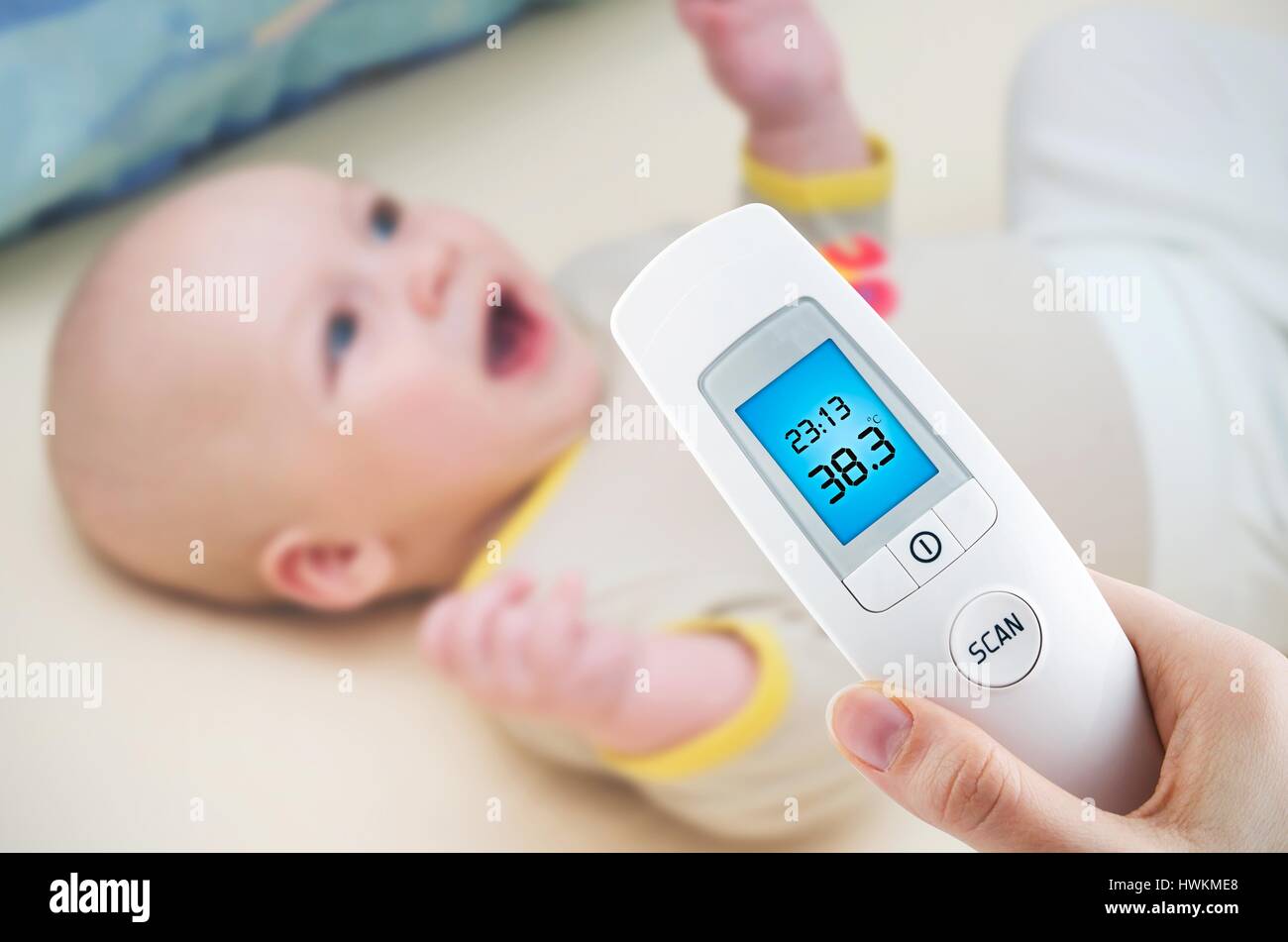 Baby Room Temperature Monitor Stock Photo - Download Image Now
