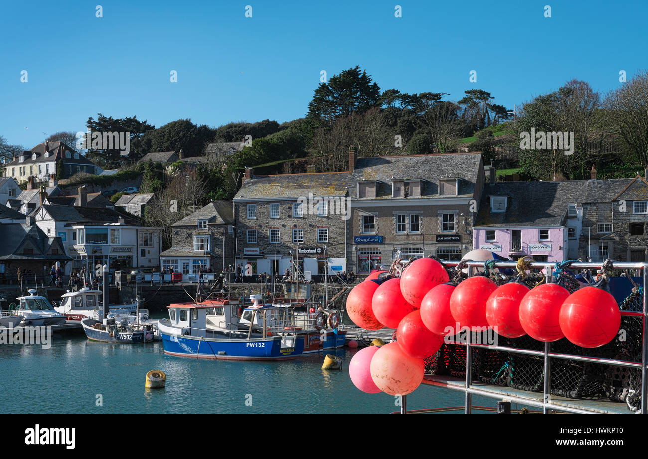 Padstow Harbour Stock Photo Alamy