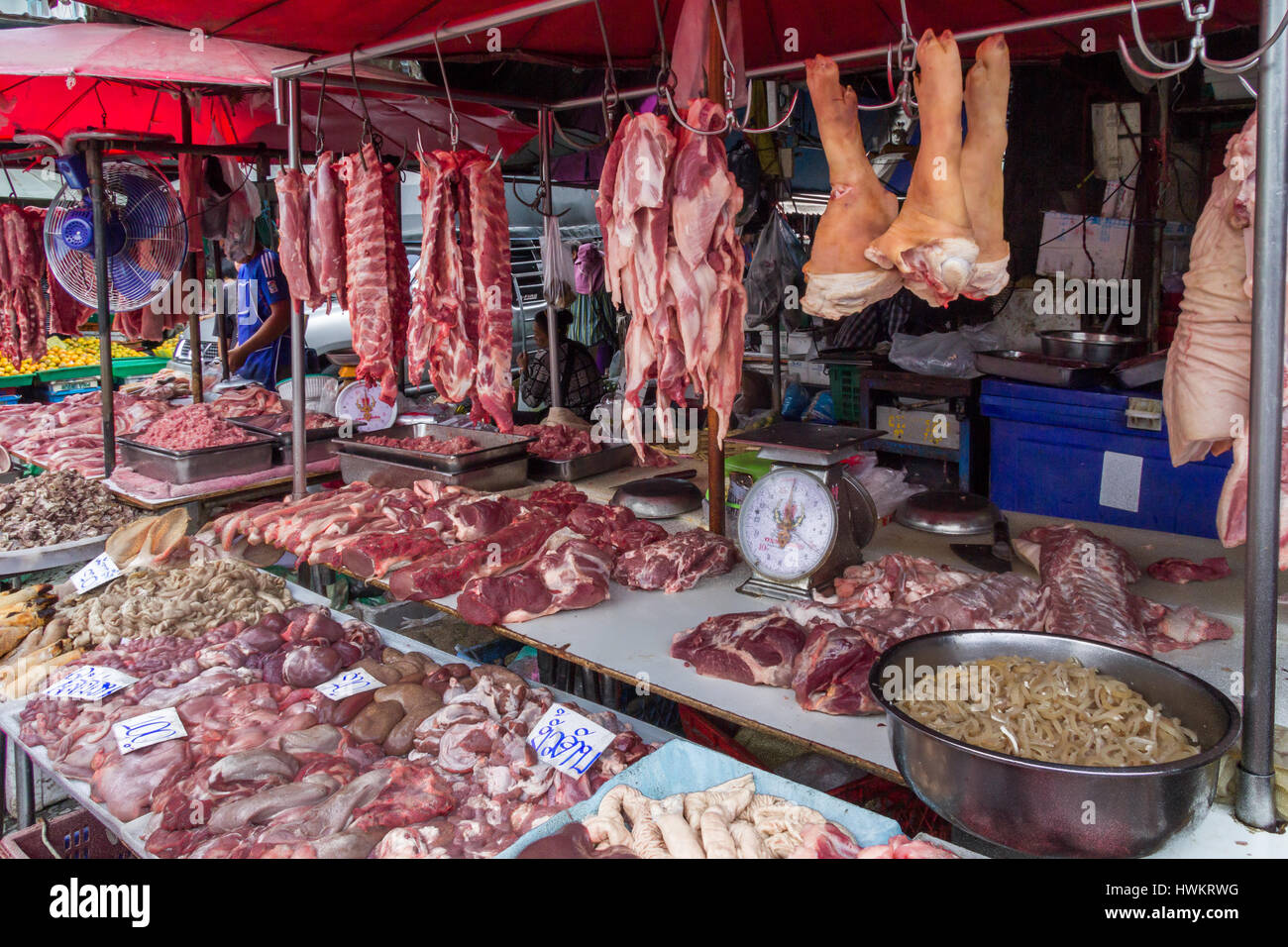 raw-meat-for-sale-on-market-stall-on-khl