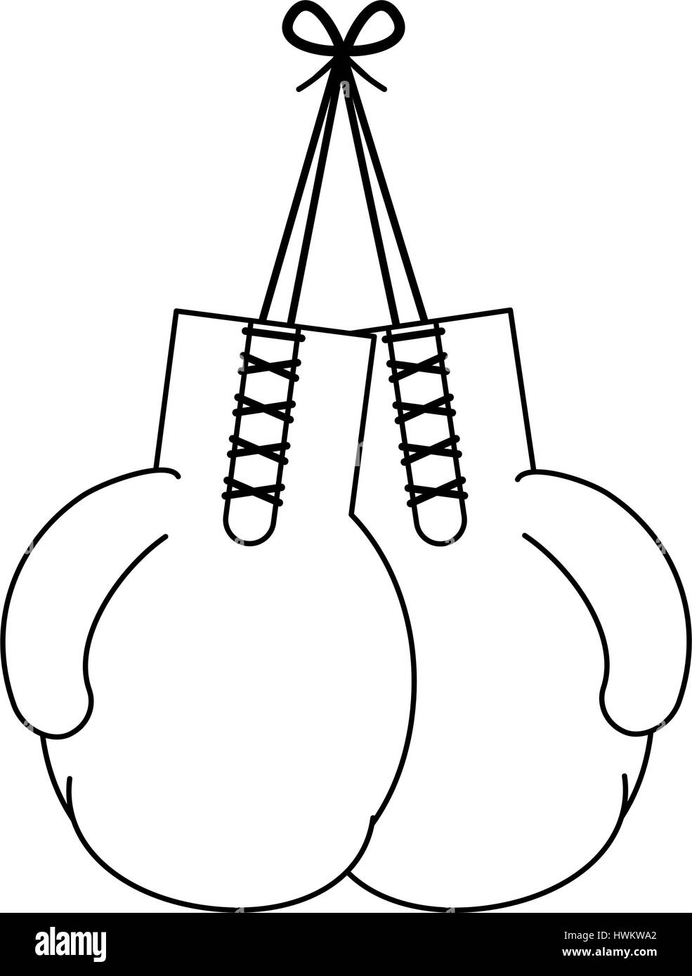 boxing gloves icon Stock Vector Image & Art - Alamy