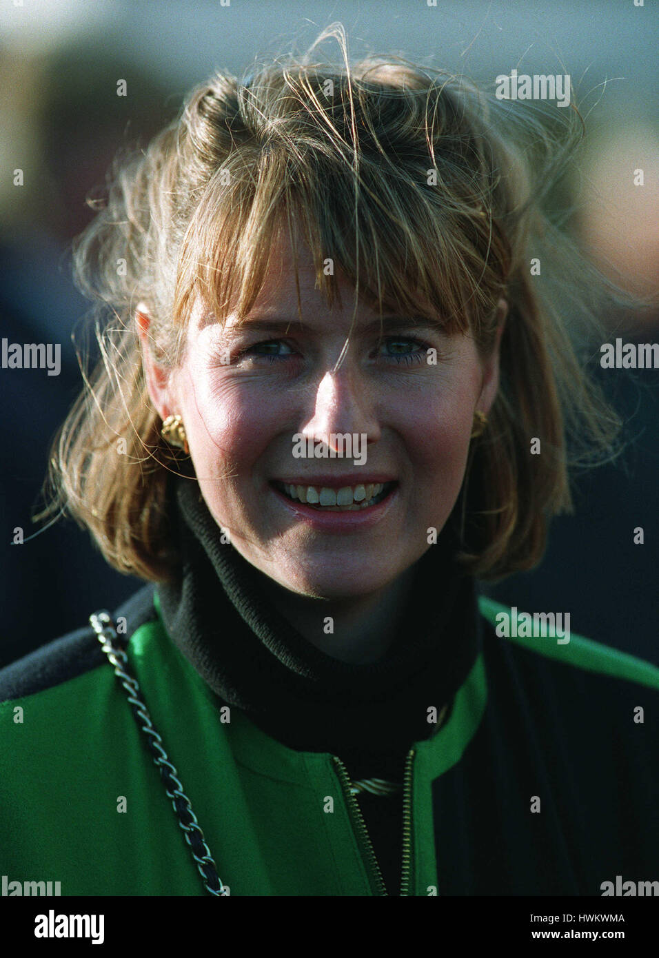 LINDA PERRATT RACE HORSE TRAINER 11 December 1993 Stock Photo Alamy