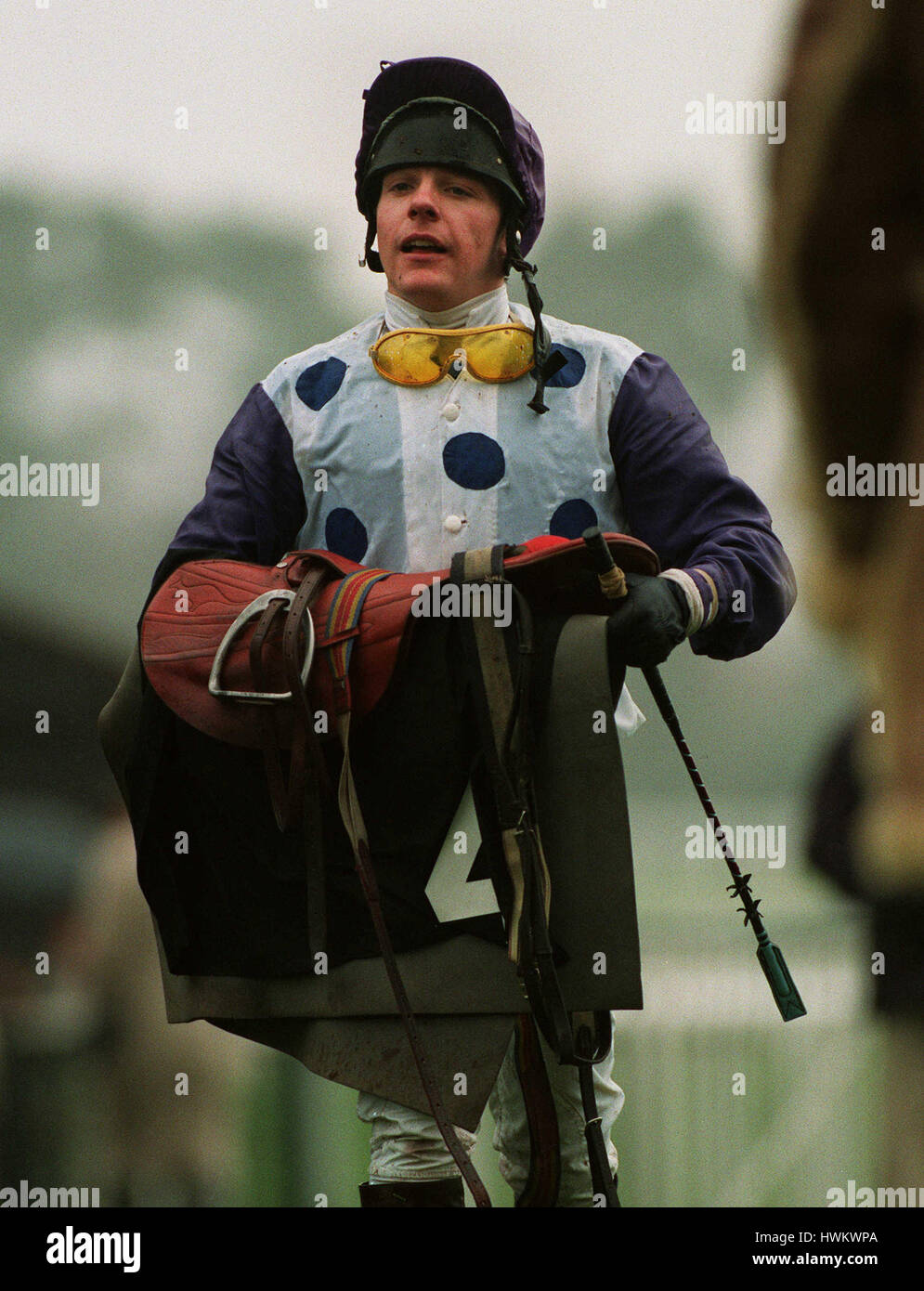 PAUL WILLIAMS . JOCKEY 23 December 1993 Stock Photo Alamy
