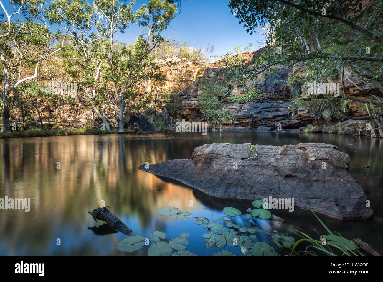 Galvans Gorge - The Kimberley, Western Australia Stock Photo