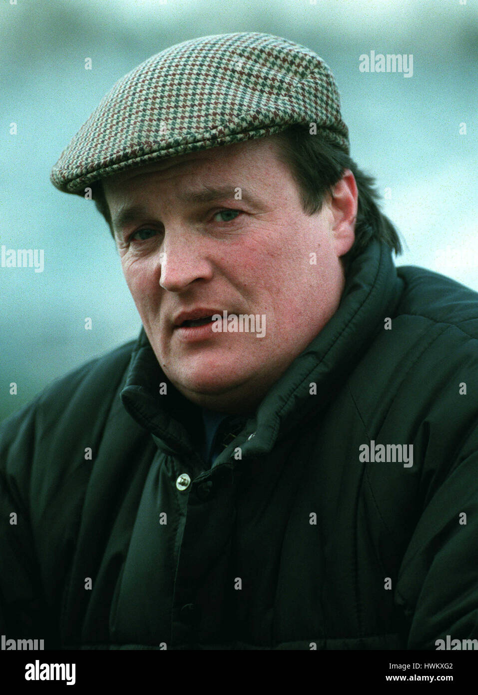 HOMER SCOTT RACE HORSE TRAINER 28 March 1994 Stock Photo Alamy