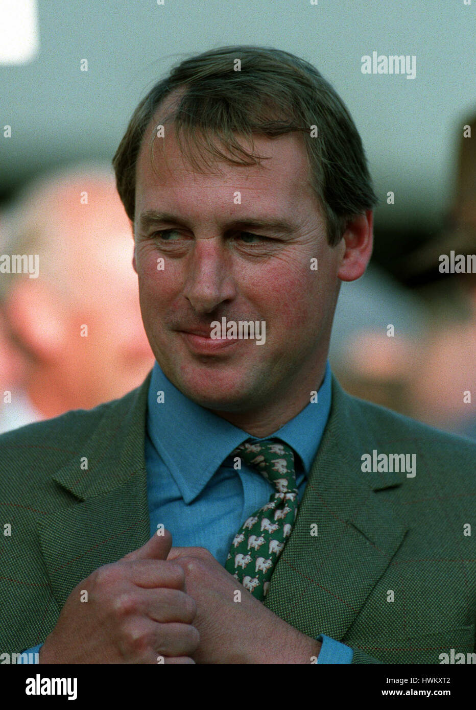 KIM BAILEY RACE HORSE TRAINER 23 September 1994 Stock Photo Alamy