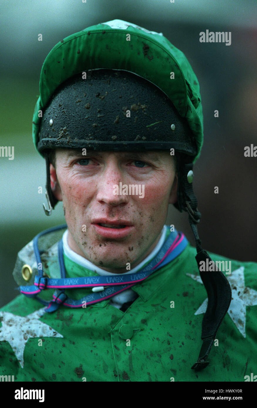 CARL LLEWELLYN JOCKEY 12 April 1994 Stock Photo Alamy