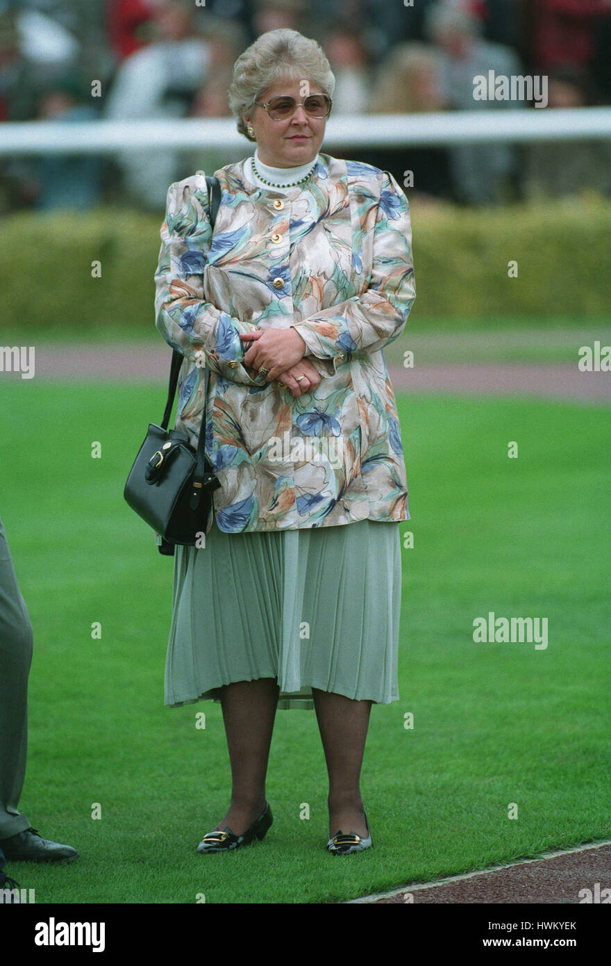 JENNY PITMAN RACE HORSE TRAINER 04 October 1994 Stock Photo Alamy