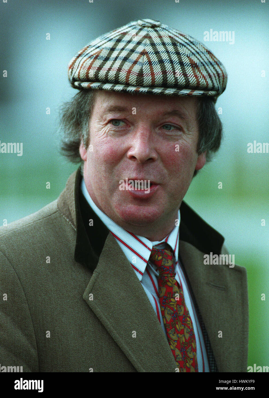 JOHN HOWARD JOHNSON RACE HORSE TRAINER 01 February 1994 Stock Photo Alamy
